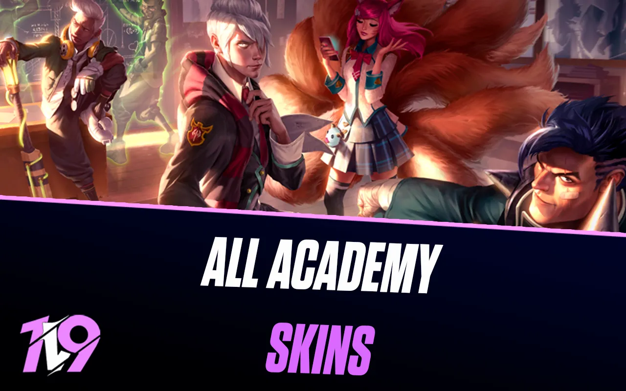 All Academy Skins in League of Legends, Ranked